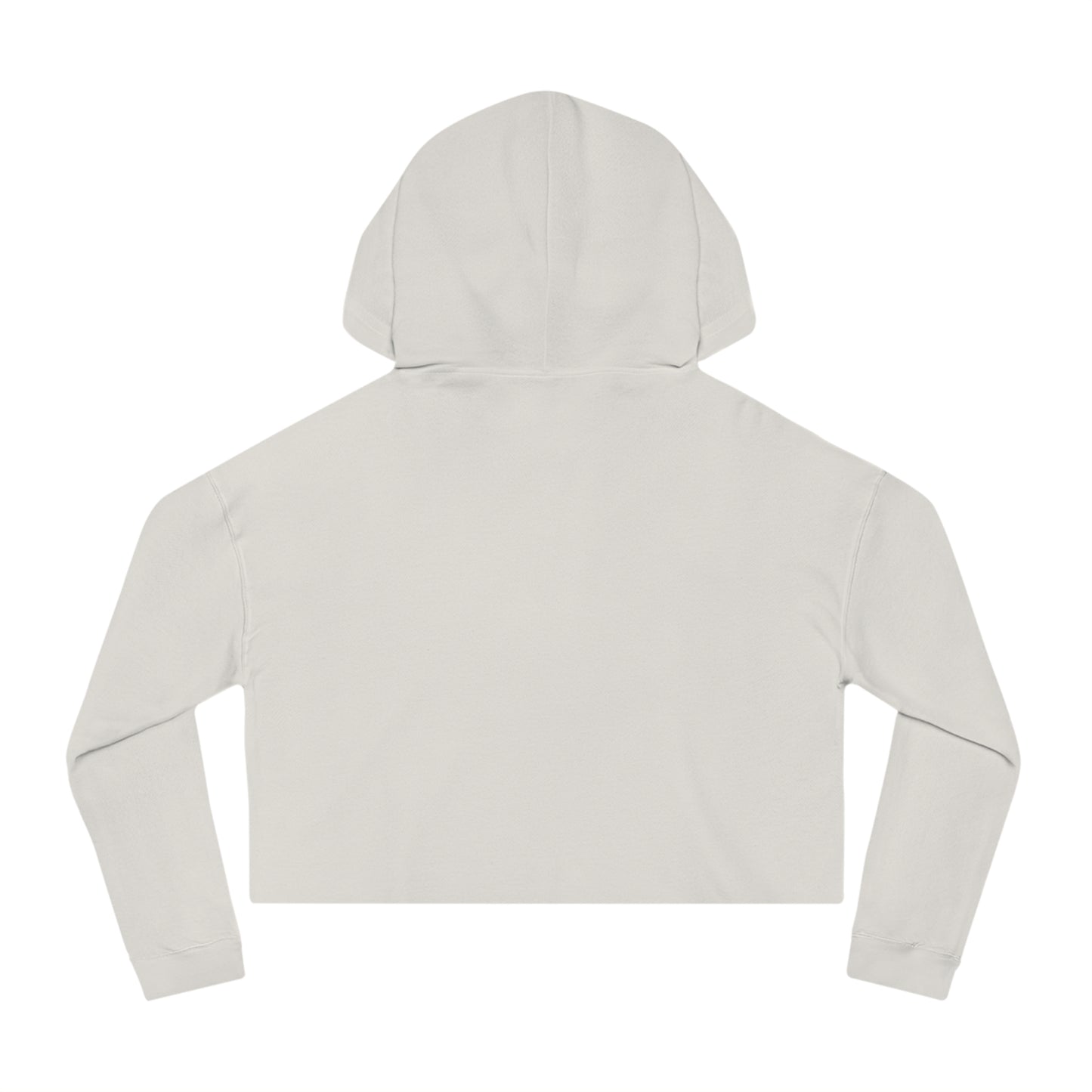 Cropped Hoodie "BLACK — No Sugar No Cream" Pan-African Pride Sweatshirt