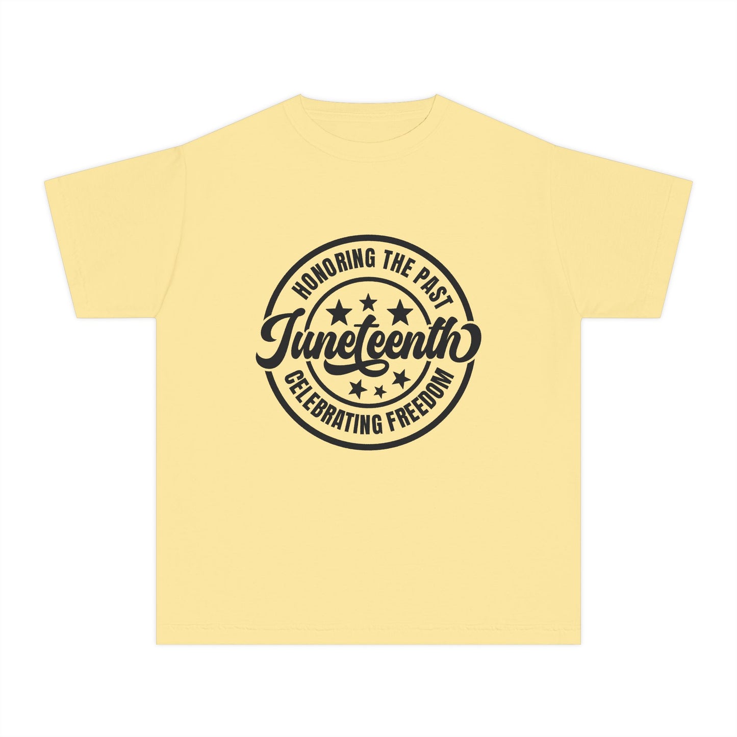 Juneteenth Youth Tee — "Honoring the Past, Celebrating Freedom" Kids T‑Shirt