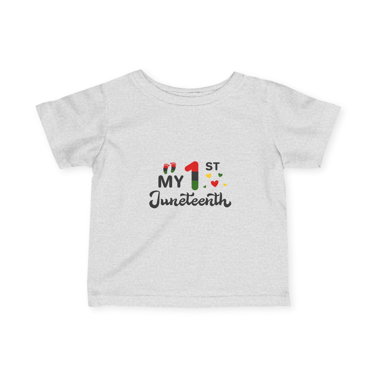 Infant Tee - My 1st Juneteenth Baby Shirt