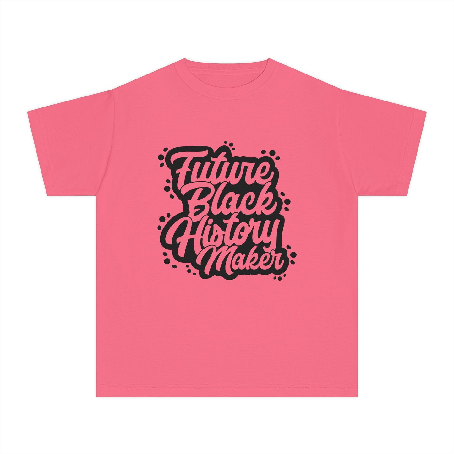 Youth Tee — "Future Black History Maker" Graphic