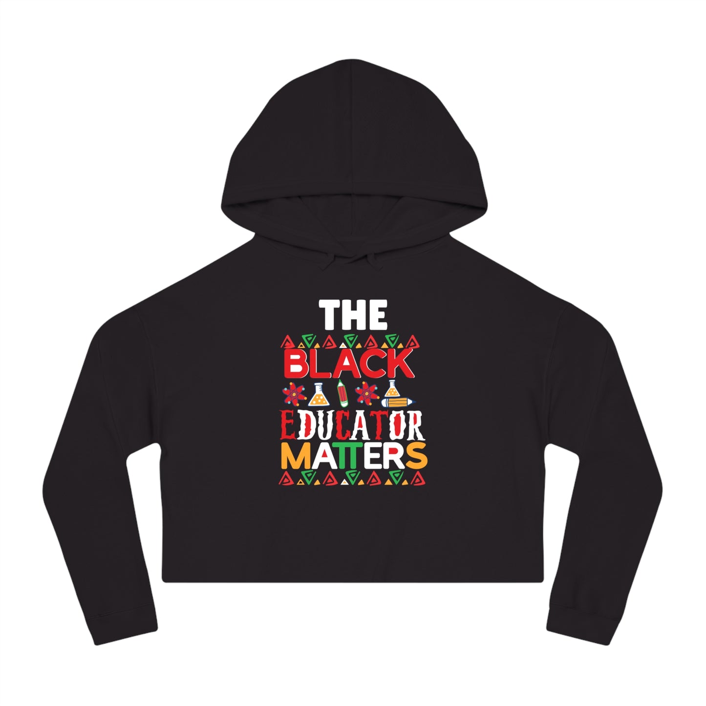 The Black Educator Matters Cropped Hoodie