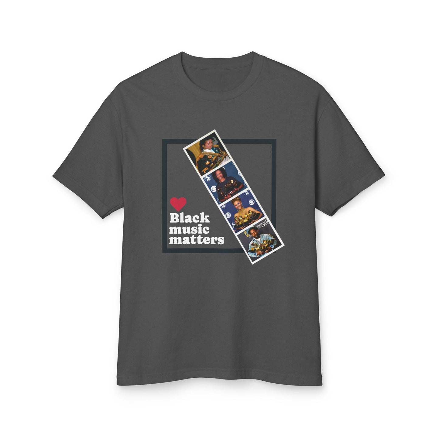 Vintage Black Grammys Film Strip Portraits — Graphic Tee