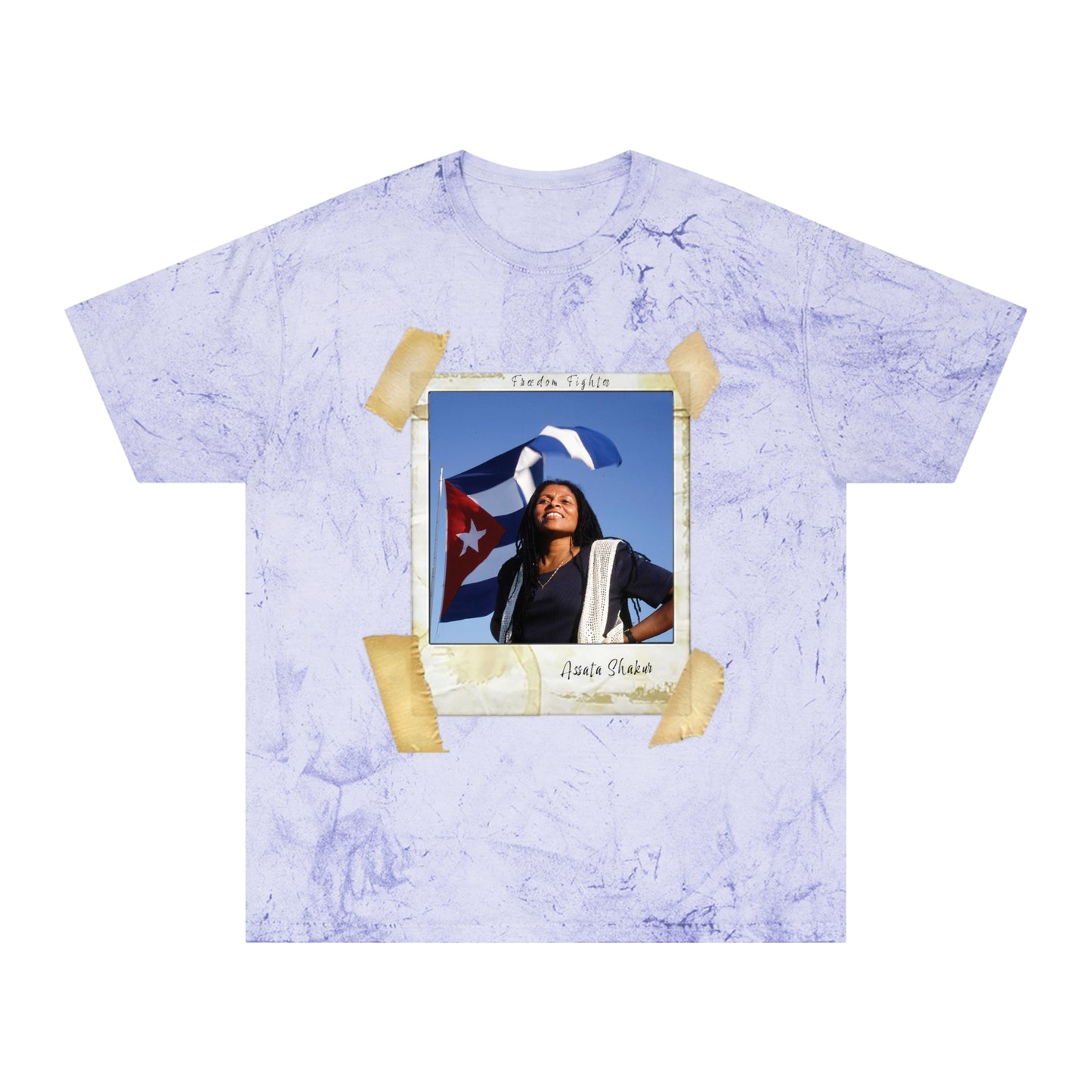 Vintage Freedom Fighters Polaroid T-Shirt — Retro Photo Tee