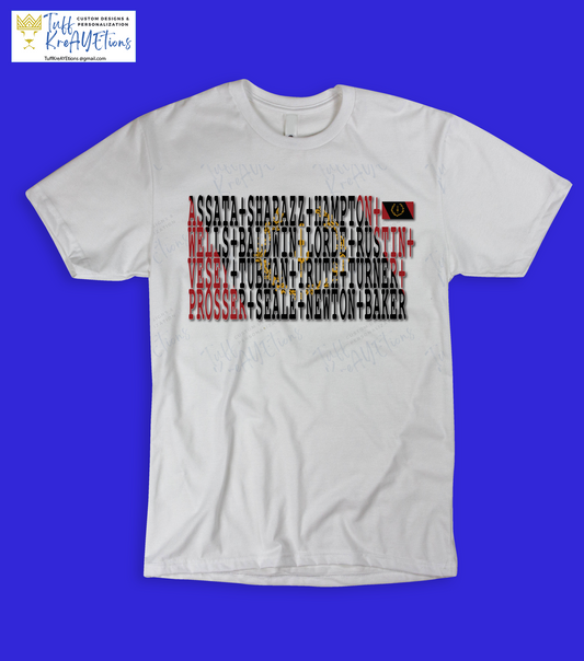 Youth Icons of Black American Heritage Flag Tee