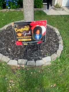 Graduation Yard Sign