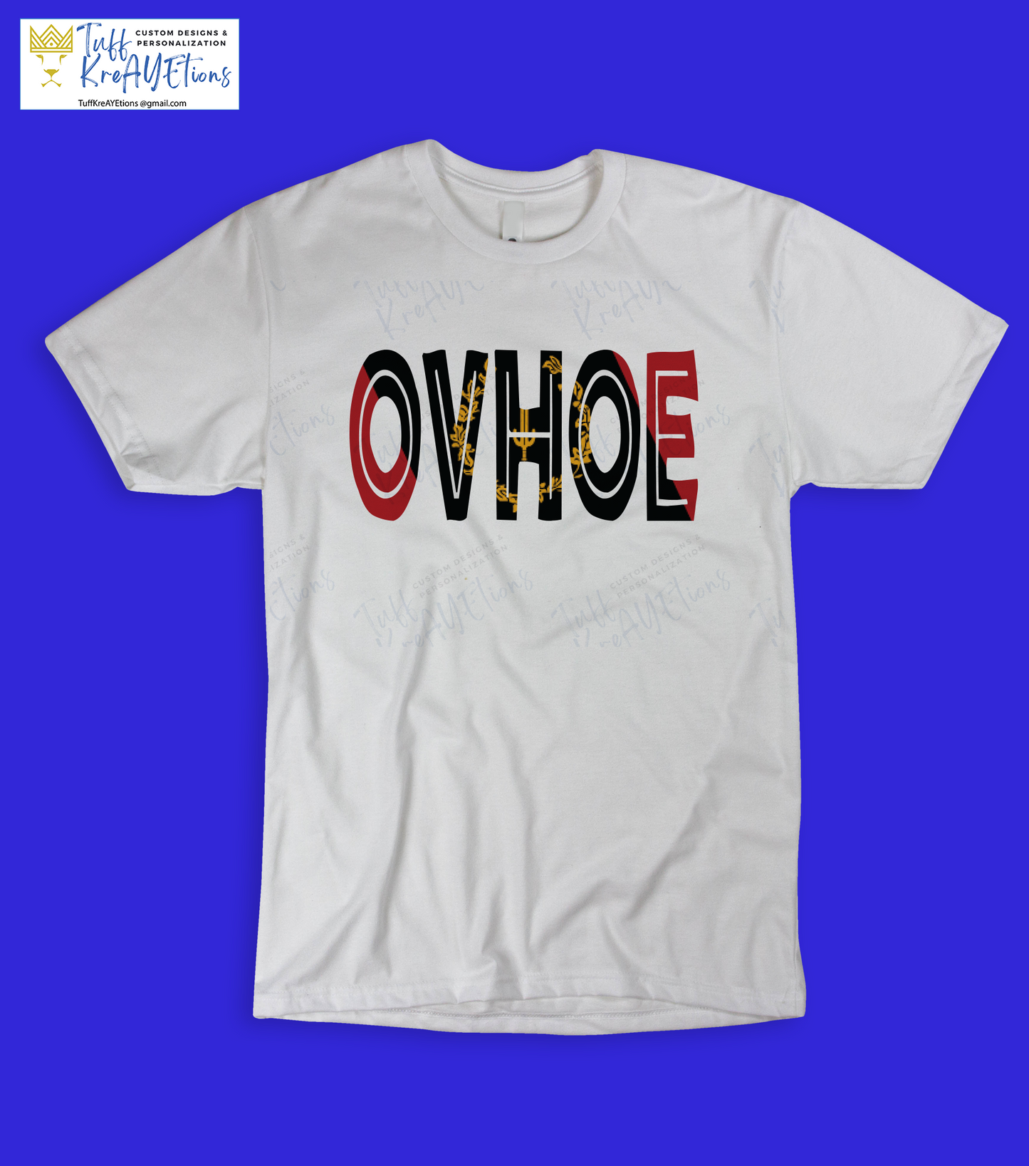 Not Like Us OVHoe Flag Tee